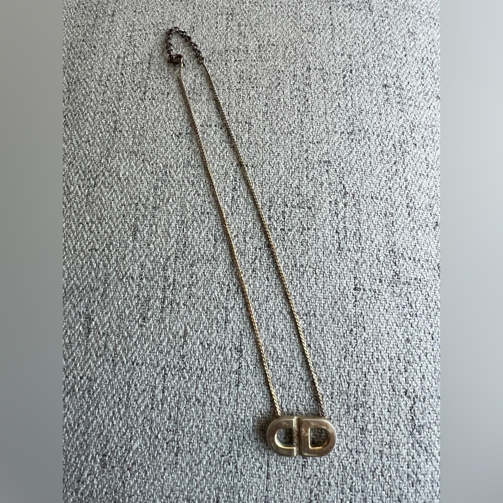 Christian Dior Vintage CD pendant necklace - Picture 6 of 9